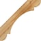 Ekena Millwork 4"W x 24"D x 24"H Olympic Rough Sawn Knee Brace, Western Red Cedar BRC04X24X24OLY00RWR - alternate 4
